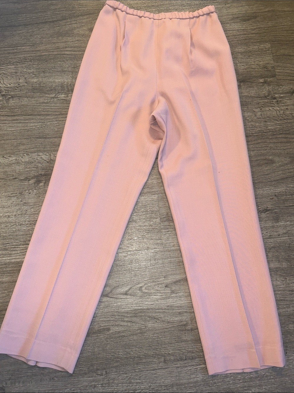 Pendleton Vintage Pink Virgin Wool Straight Leg Pants Size 10